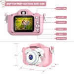 Детский цифровой фотоаппарат Children's Fun Camera Бульдог