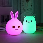 Мягкий силиконовый ночник Colorful Silicone Lamp