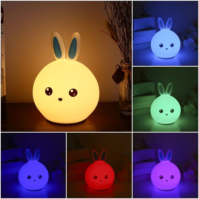 Мягкий силиконовый ночник Colorful Silicone Lamp